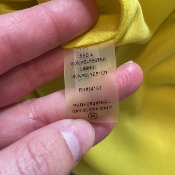 Calvin Klein One-Shoulder Asymmetrical Dress, Size 2 - Picture 6 of 7